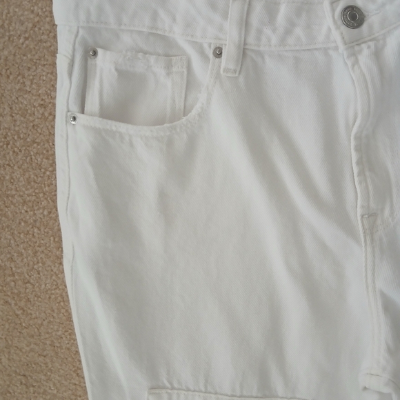 Kensie Women's White Jeans High Rise Slim sz 8/29.   FL - Picture 5 of 7